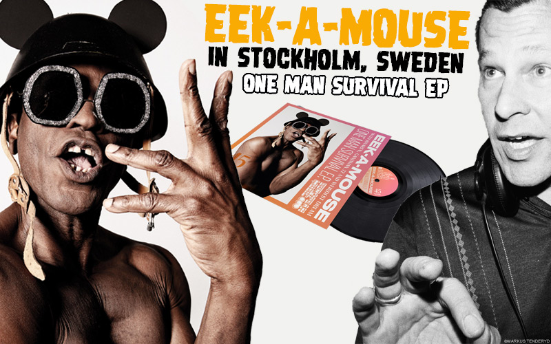 Eek-A-Mouse in Stockholm, Sweden - One Man Survival EP
