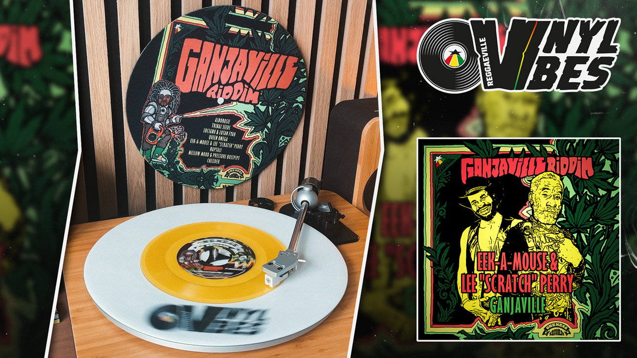 Eek-A-Mouse & Lee 'Scratch' Perry - Ganjaville (Reggaeville Vinyl Vibes #1) [10/19/2023]