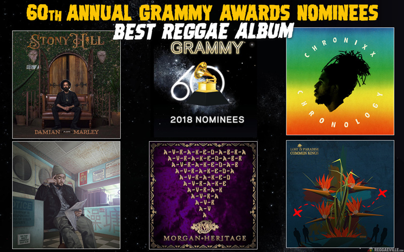 Grammy Nominees 2018 - Best Reggae Album