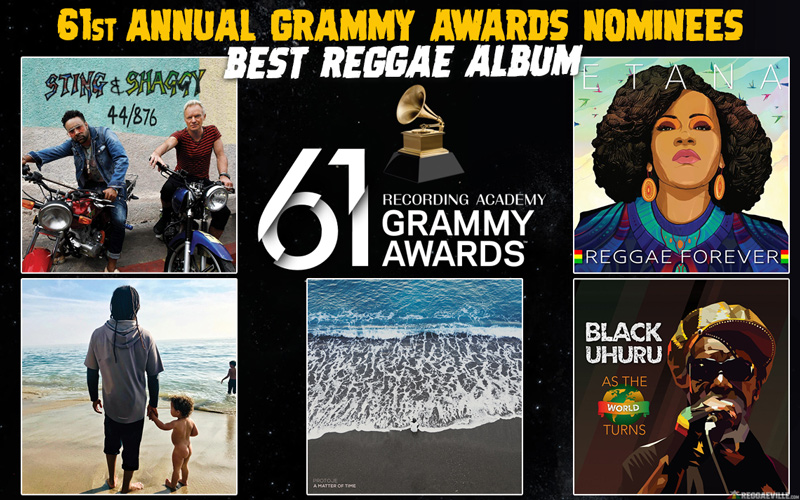 Grammy Nominees 2019 - Best Reggae Album