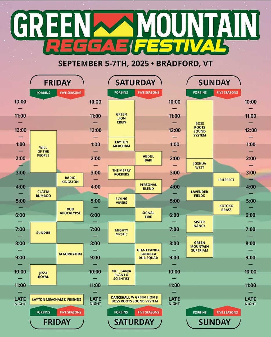 Green Mountain Festival 2025