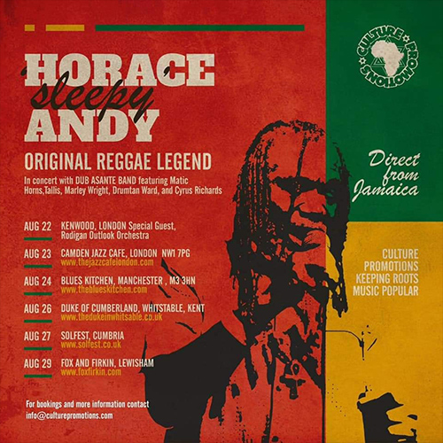 Horace Andy 8-24-2021