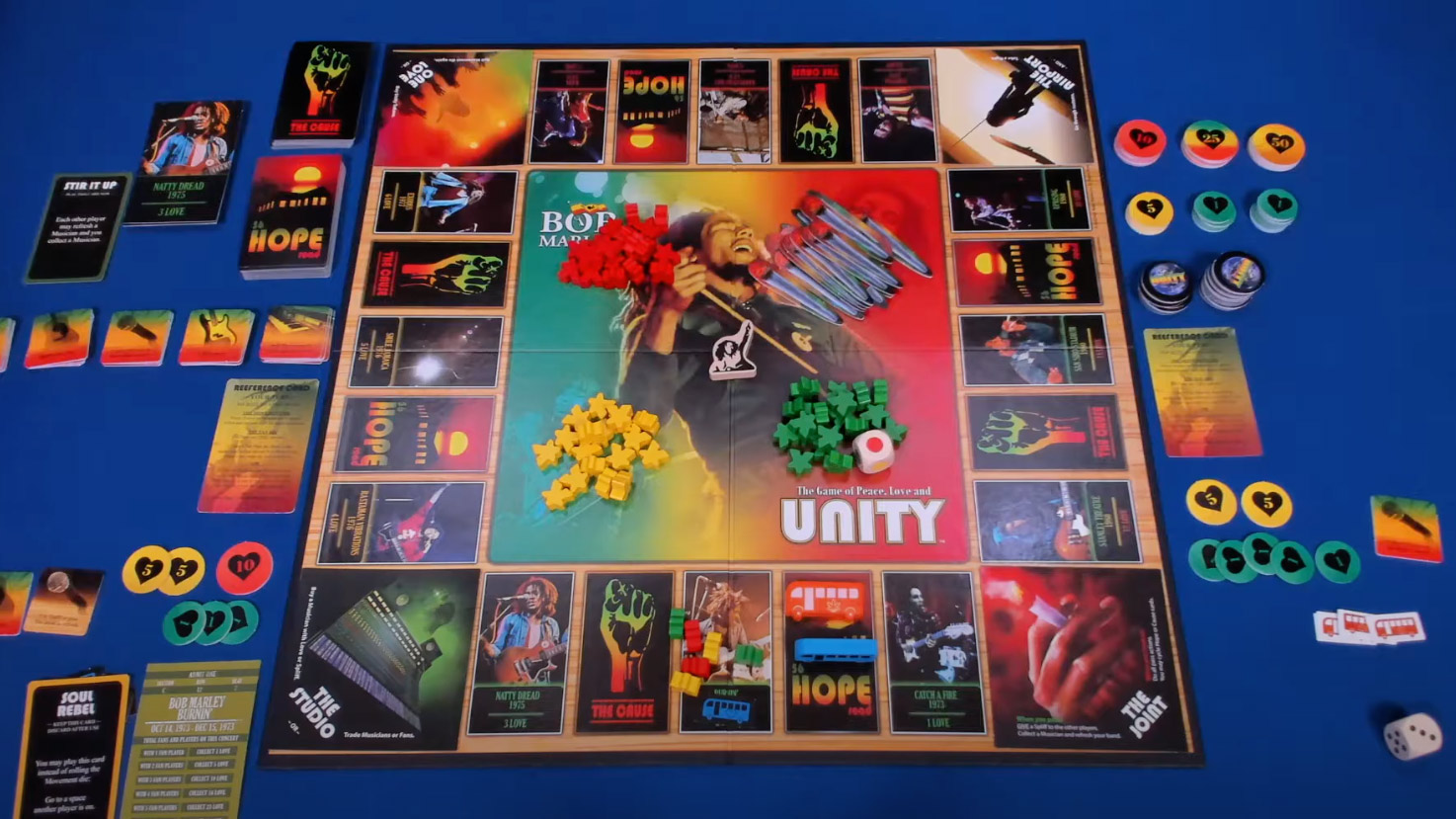 How To Play 'Bob Marley - Unity' Board Game [12/3/2020]