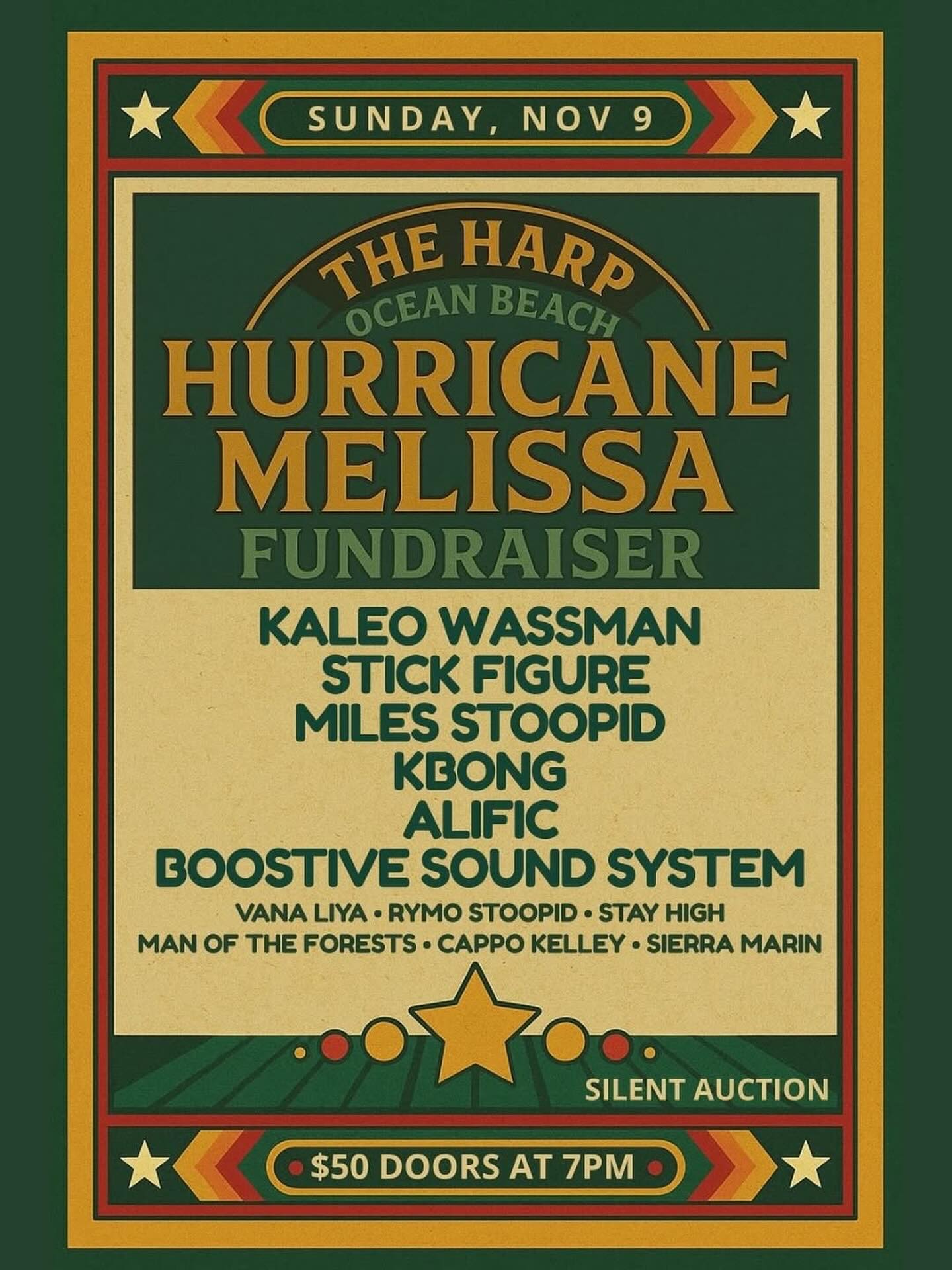 Hurricane Melissa Fundraiser 2025