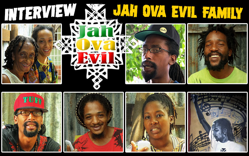Jah Ova Evil Family - Interview in Kingston, Jamaica 2016