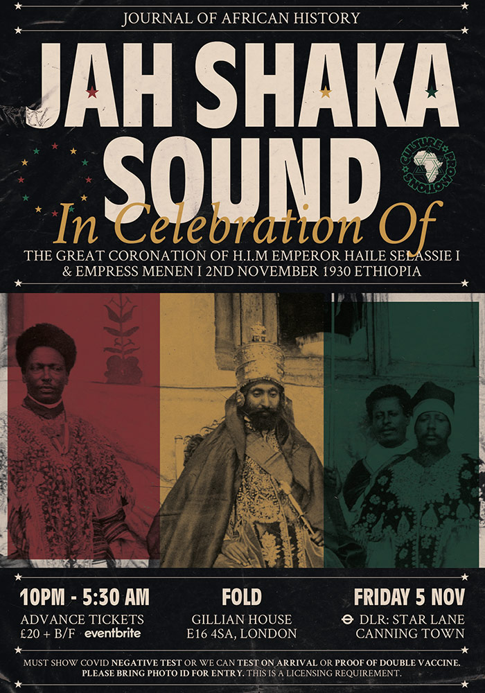 Jah Shaka 11-5-2021
