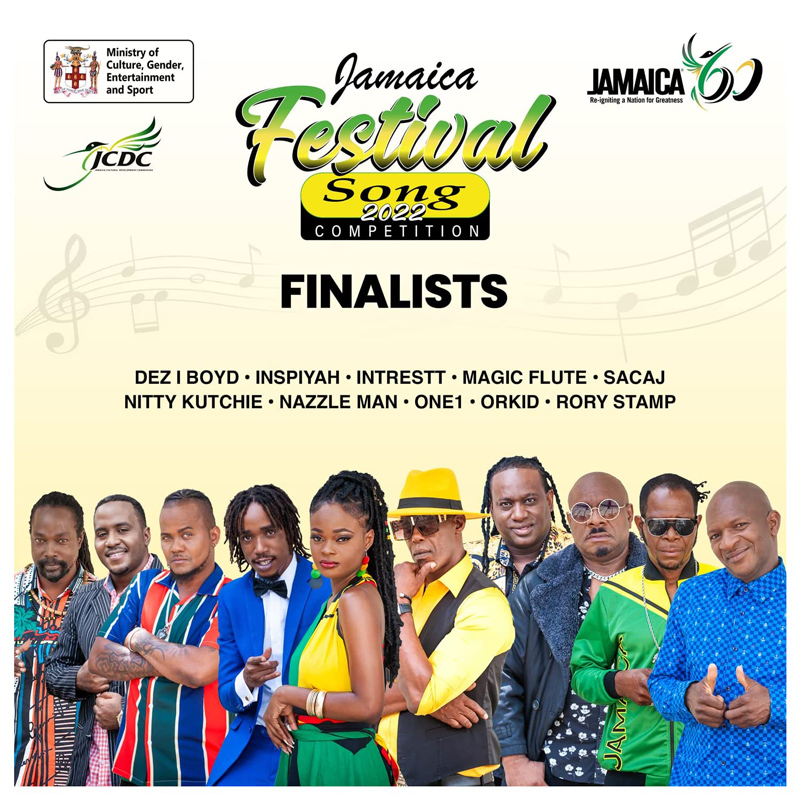 Jamaica Festival 2022 Song Competition