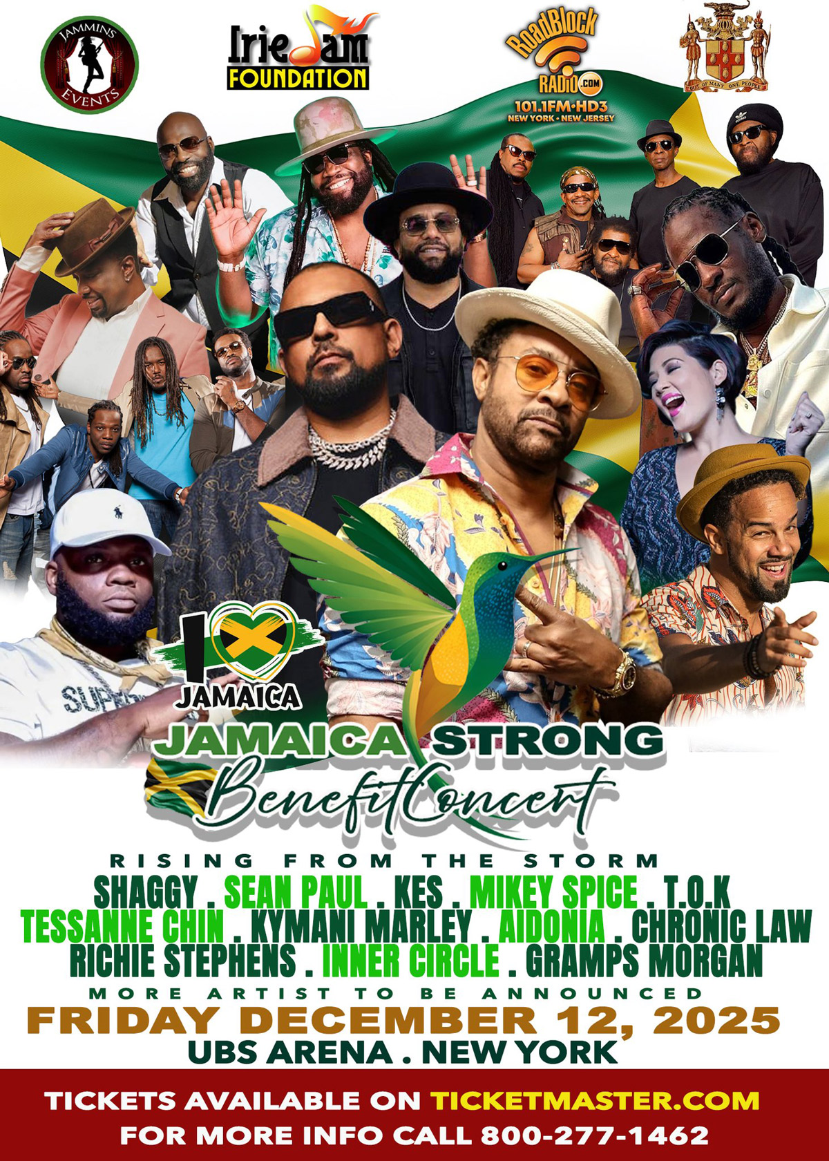 Jamaica Strong Benefit Concert 2025