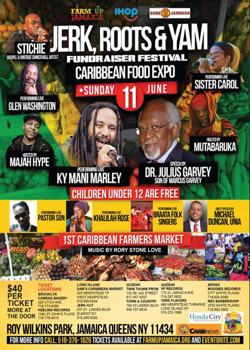 Jerk, Roots & Yam Foundraiser Festival 2017