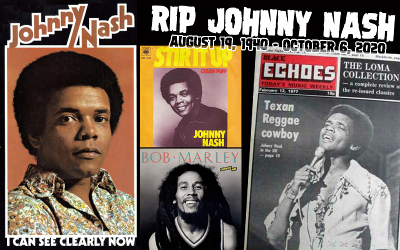 RIP Johnny Nash - 'I Can See Clearly Now' Singer Dies At 80
