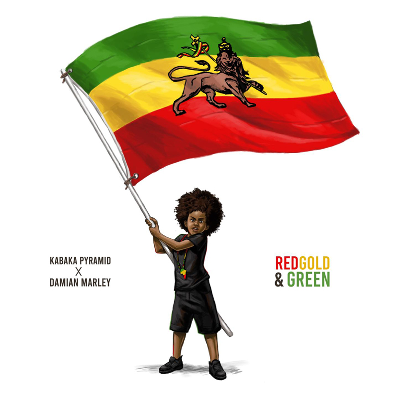 Kabaka Pyramid & Damian Marley - Red Gold & Green