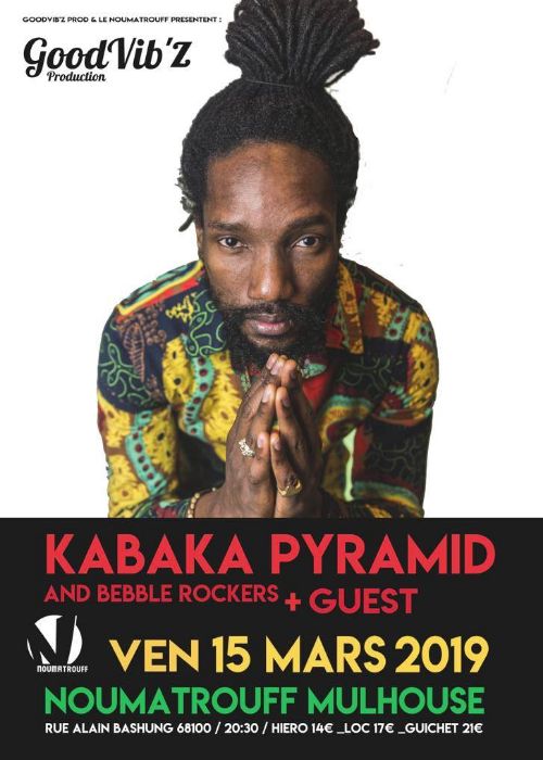 Kabaka Pyramid 3-15-2019