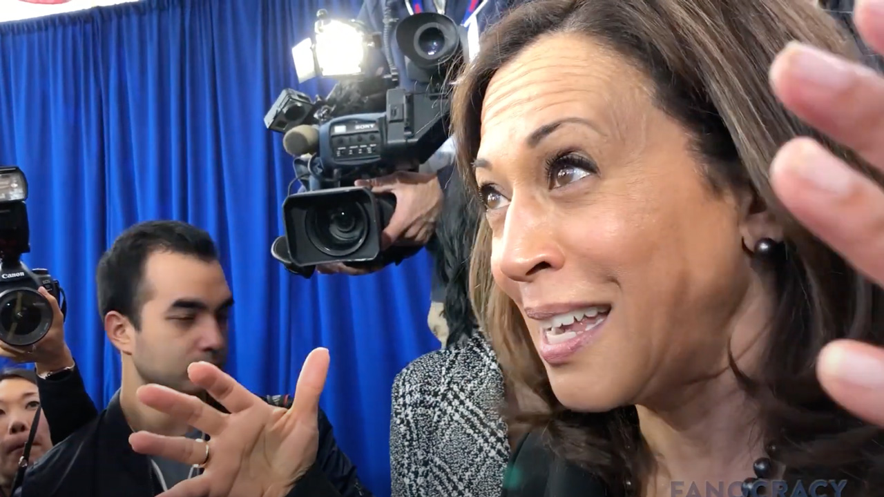 Kamala Harris about Being a Fan of Bob Marley and attending a concert in 1978 [11/6/2019]
