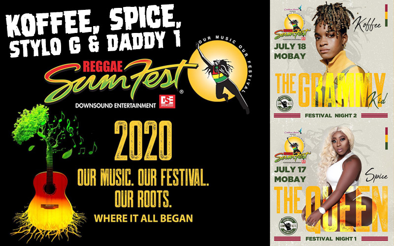 Koffee, Spice, Stylo G & Daddy 1 @ Reggae Sumfest 2020