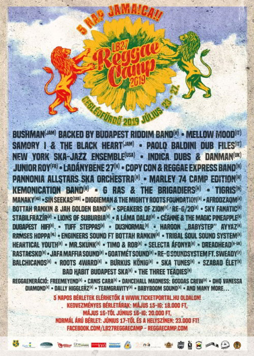 LB27 Reggae Camp 2019