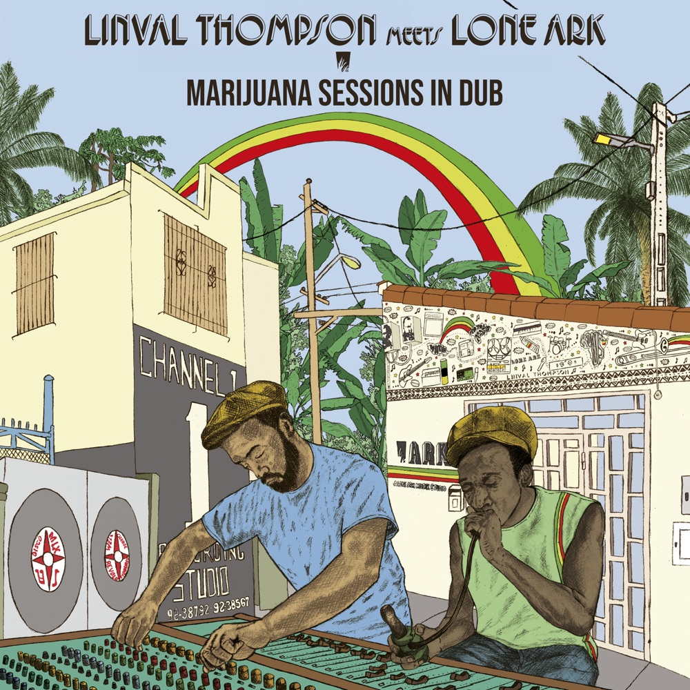 Linval Thompson meets Lone Ark - Marijuana Sessions In Dub