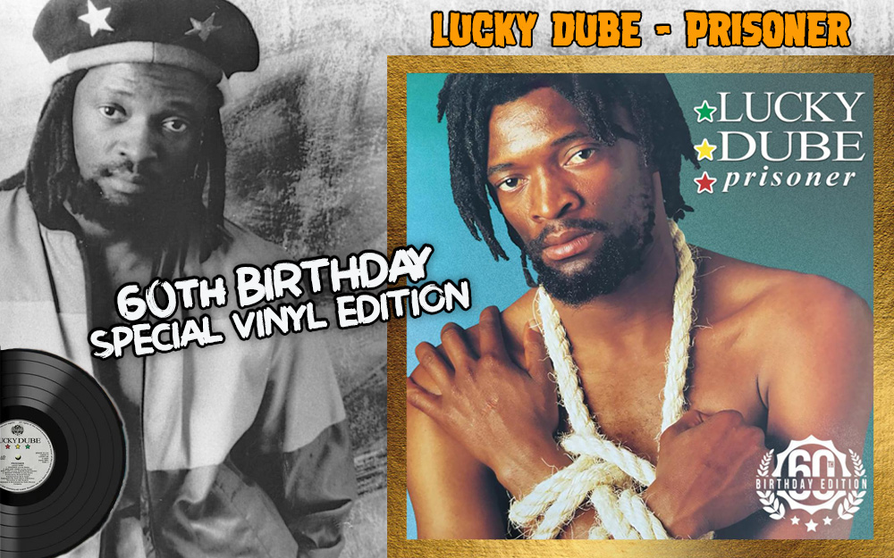 Lucky Dube - Shanachie Announces 60th Birthday Vinyl Edition of 'Prisoner'