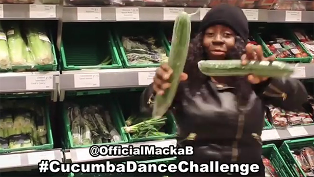 Macka B - The Cucumba Dance Challenge [3/19/2017]