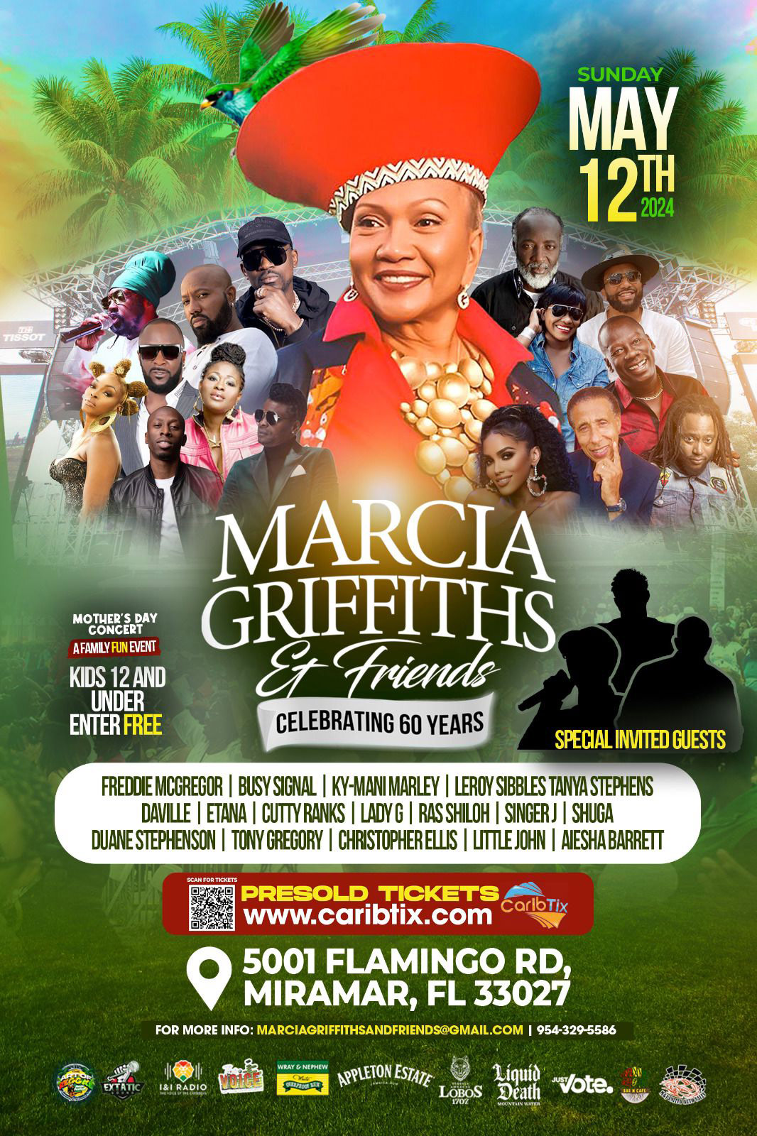 Marcia Griffiths & Friends - Celebrating 60 Years 2024