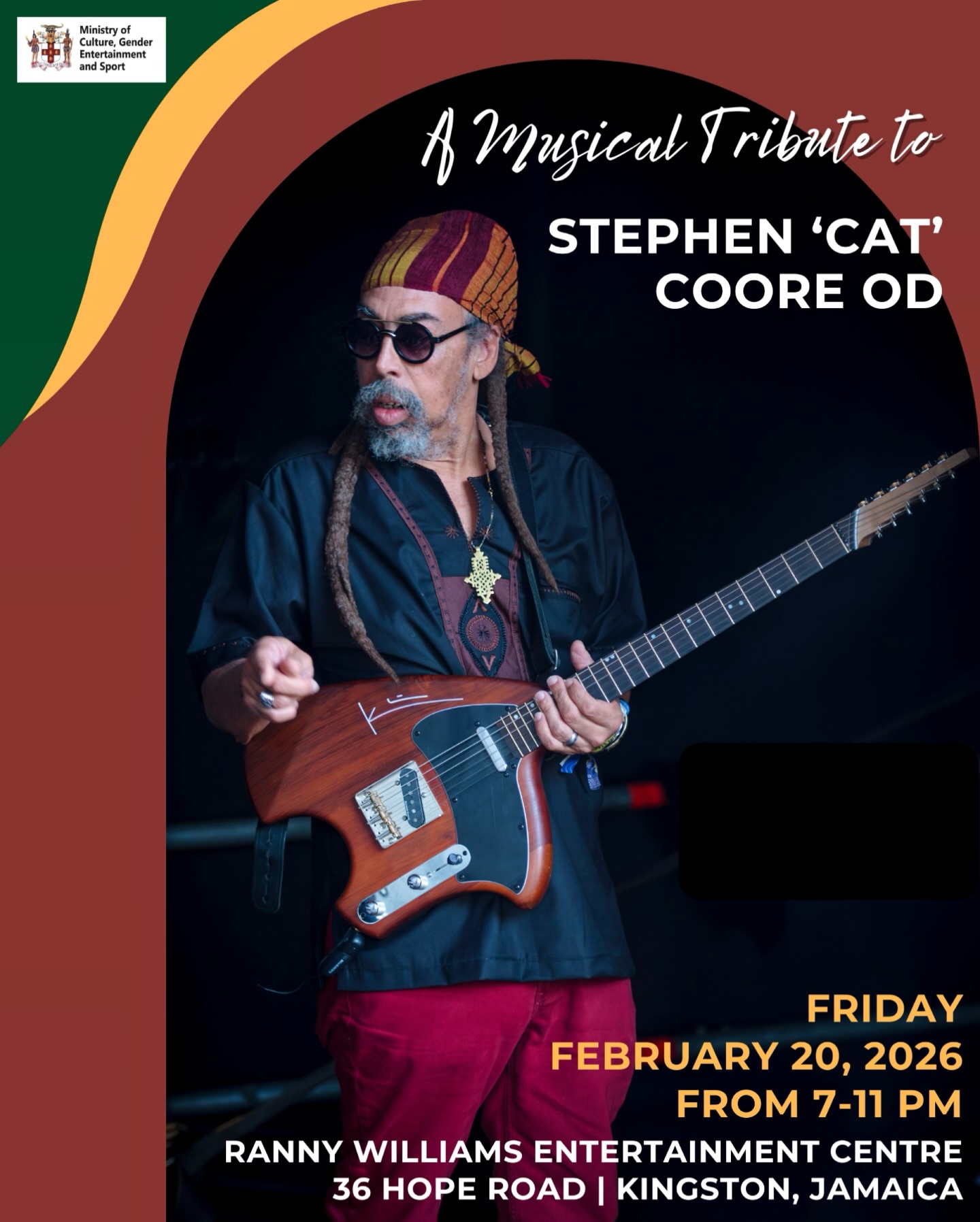 A Musical Tribute to Stephen 'Cat' Coore OD 2026