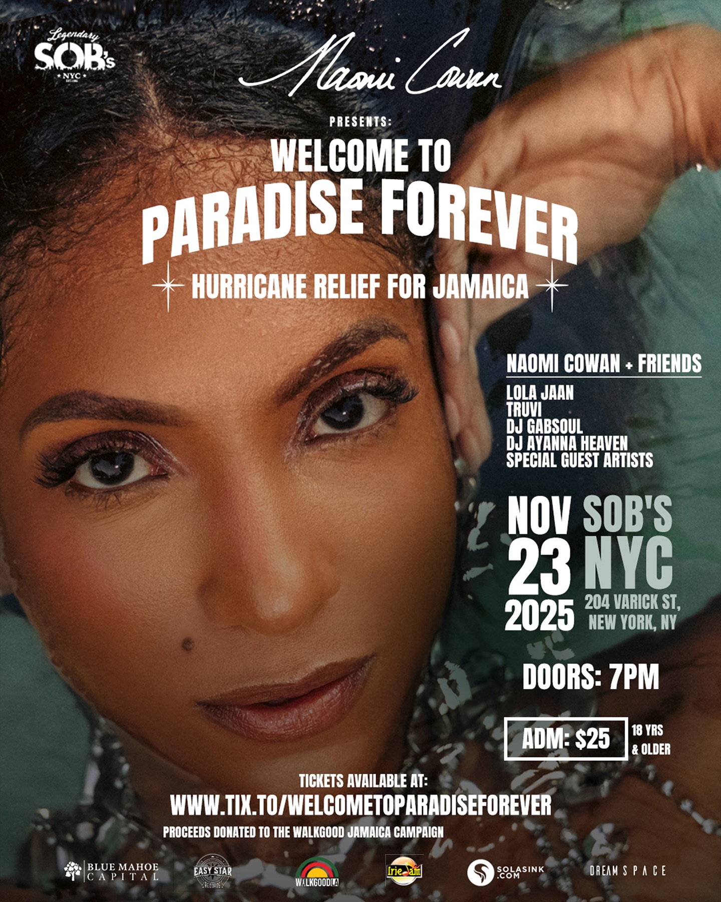 Naomi Cowan - Welcome To Paradise Forever in New York 2025