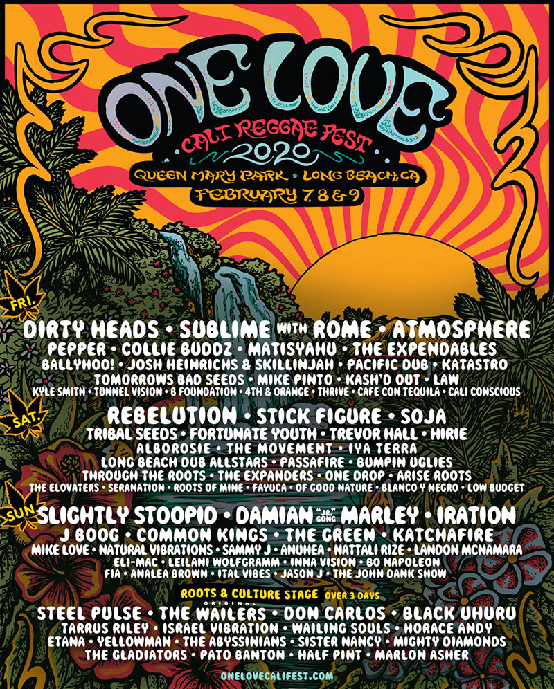 One Love Cali Reggae Fest 2020
