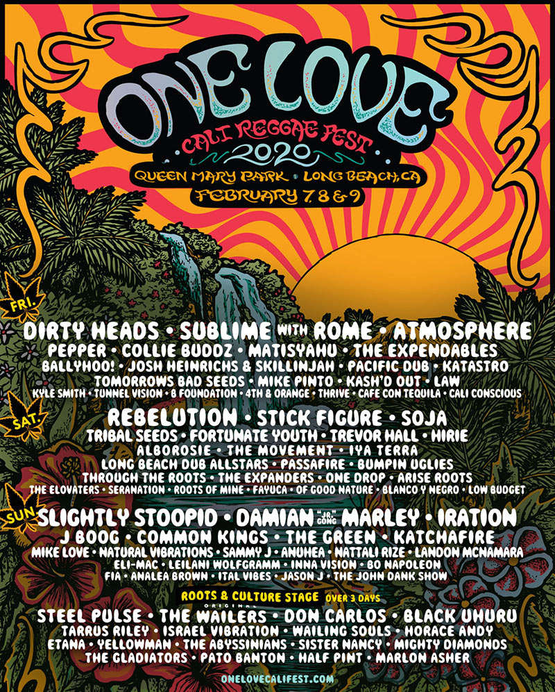 One Love Cali Reggae Fest 2020