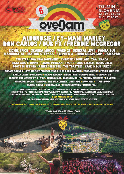 Overjam Reggae Festival 2017