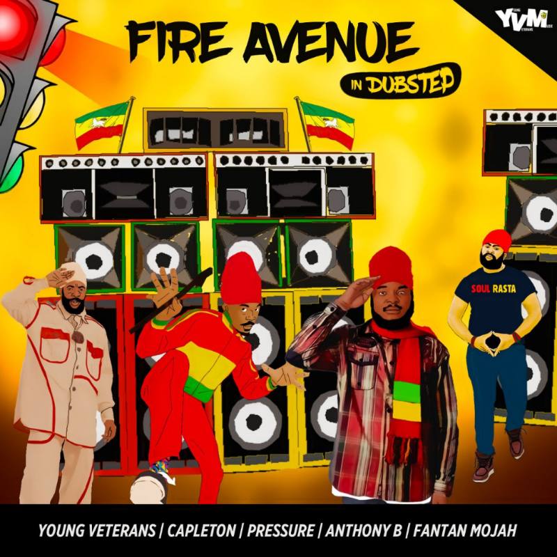 Pressure Busspipe, Capleton, Fantan Mojah, Anthony B  - Fire Avenue In Dubstep