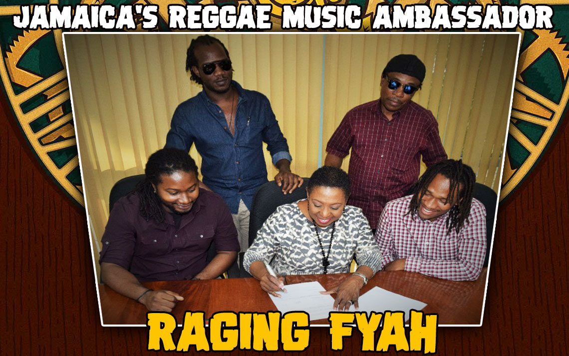 Raging Fyah Named Jamaica's Reggae Music Ambassador