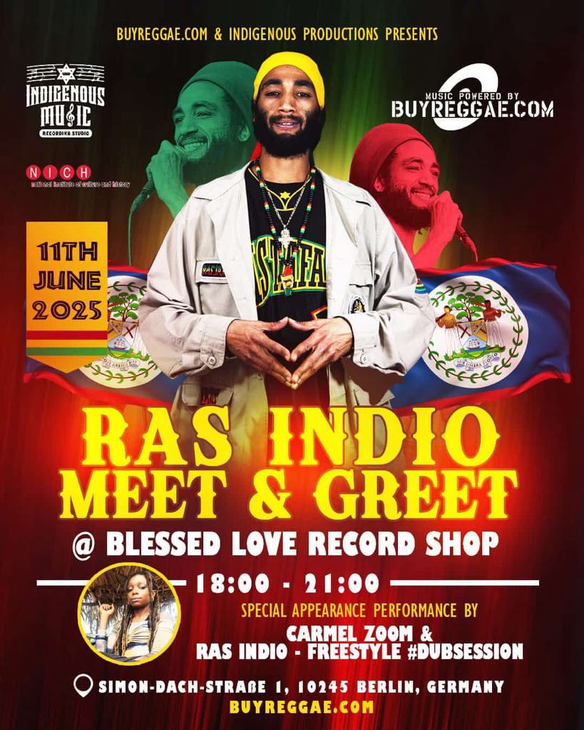 Ras Indio - Meet & Greet in Berlin 2025