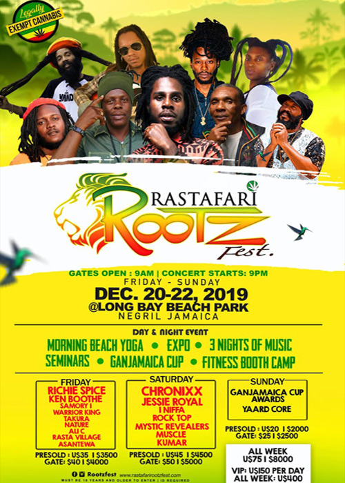 Rastafari Rootz Fest - Ganjamaica Cup 2019