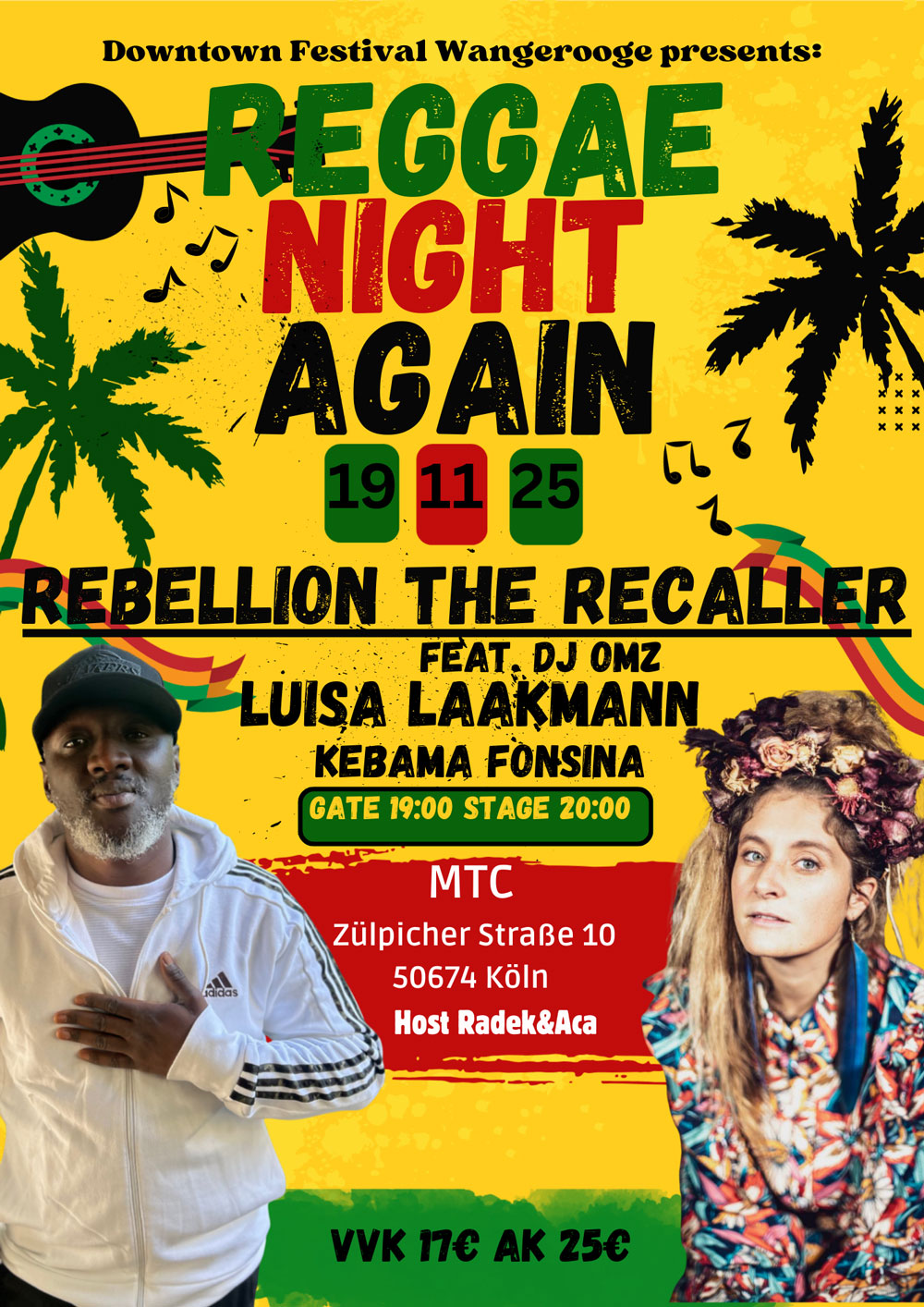 Rebellion The Recaller & Luisa Laakmann in Köln 2025