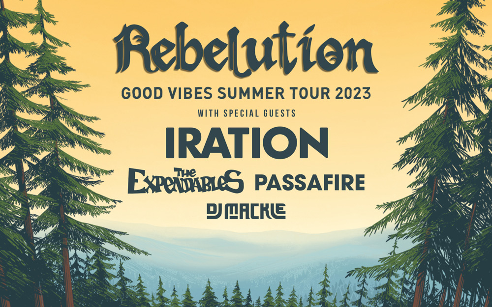 Rebelution - Good Vibes Summer Tour USA 2023