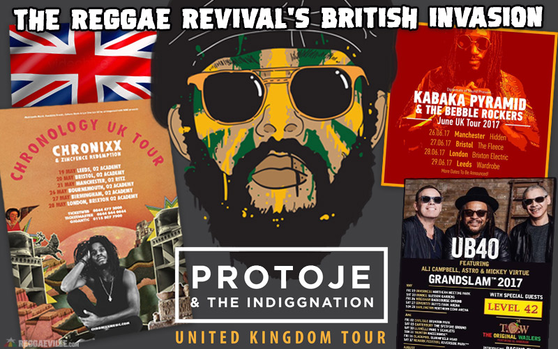 The Reggae Revival's British Invasion - Protoje, Chronixx, Raging Fyah & Kabaka Pyramid