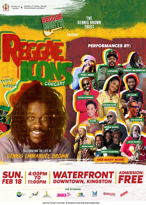 Reggae Icons Concert 2018