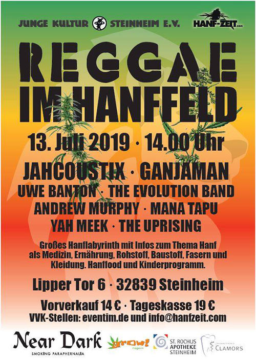 Reggae Im Hanffeld 2019