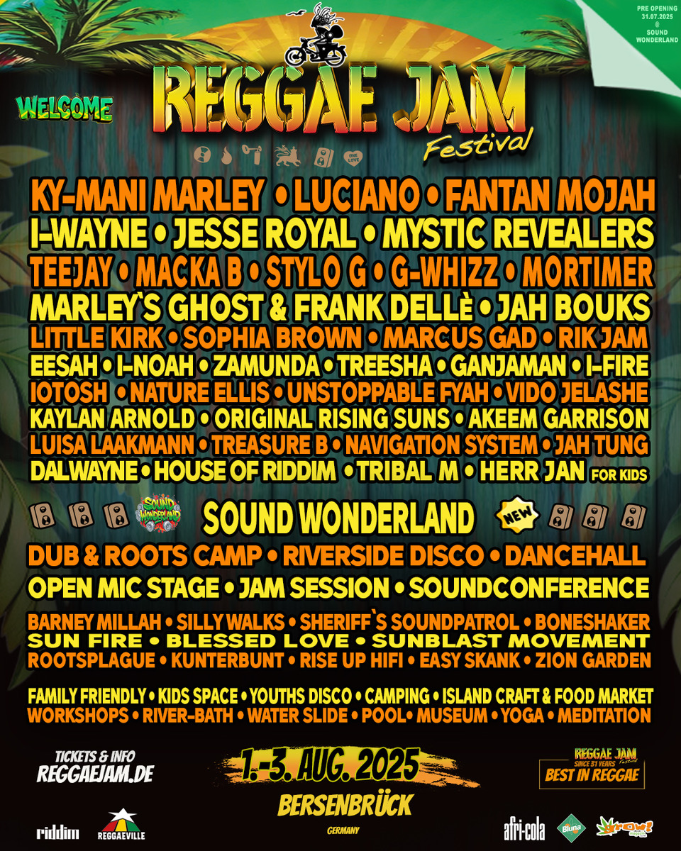Reggae Jam 2025