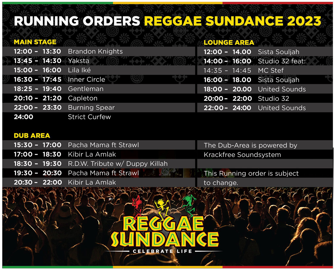 Reggae Sundance 2023