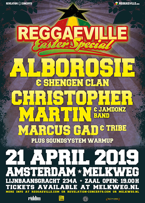 Reggaeville Easter Special - Amsterdam 2019