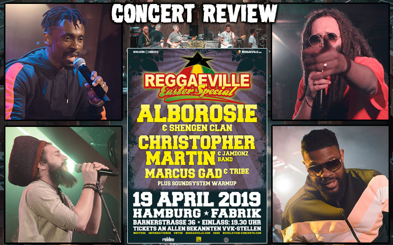 Concert Review: Reggaeville Easter Special in Hamburg, Germany 2019