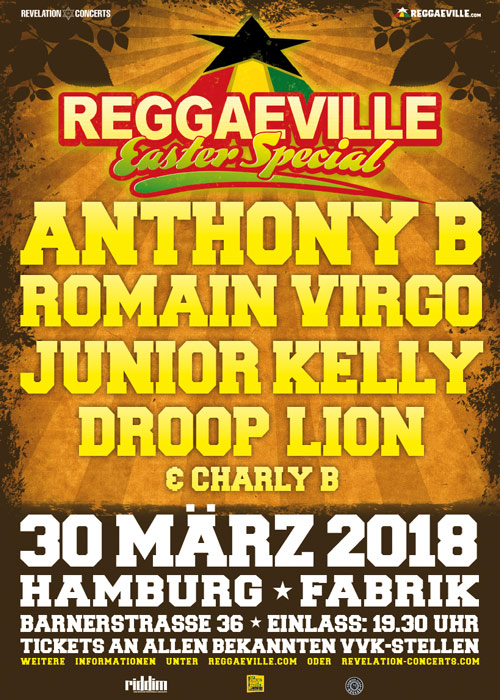 Reggaeville Easter Special - Hamburg 2018