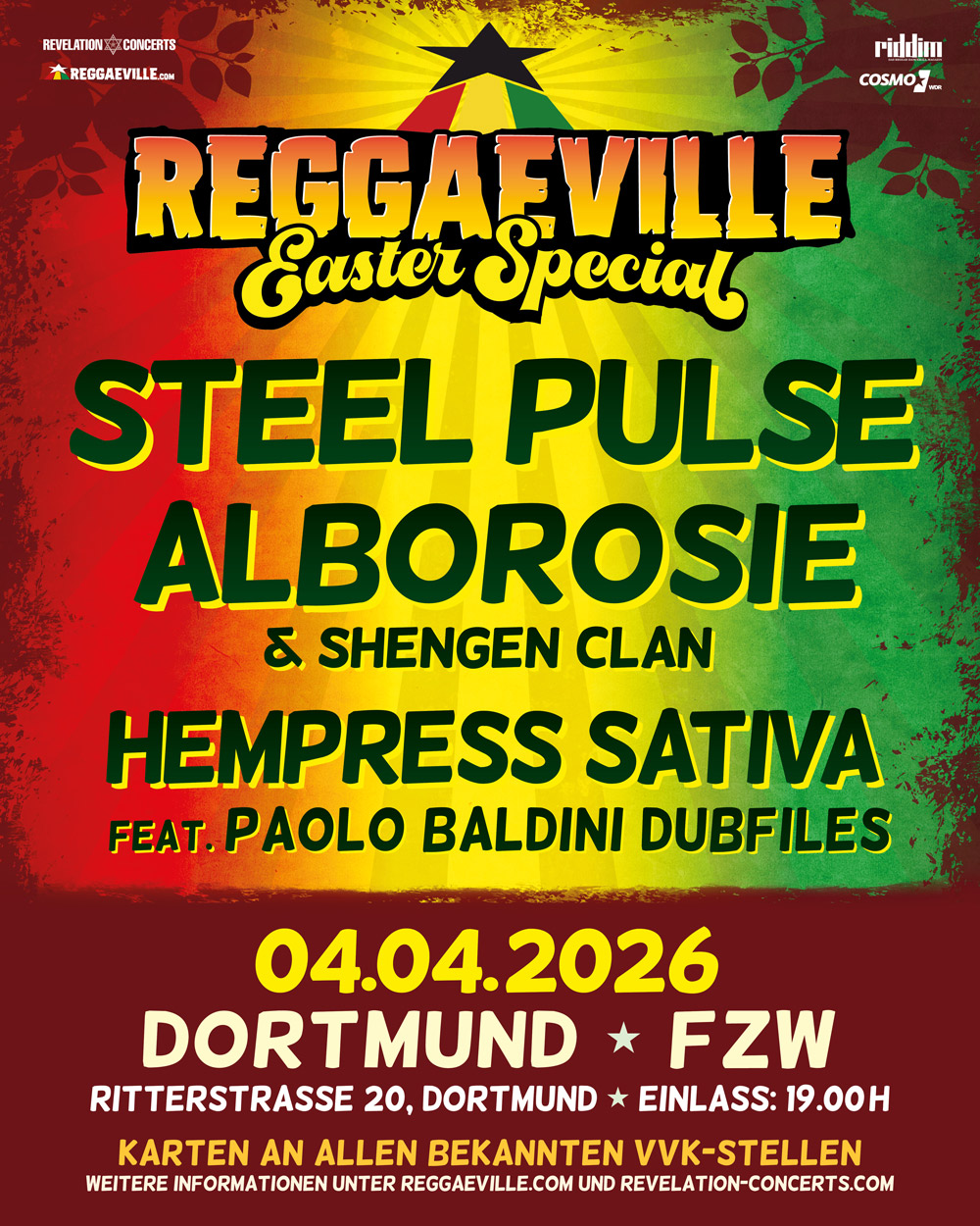 Reggaeville Easter Special - Dortmund 2026