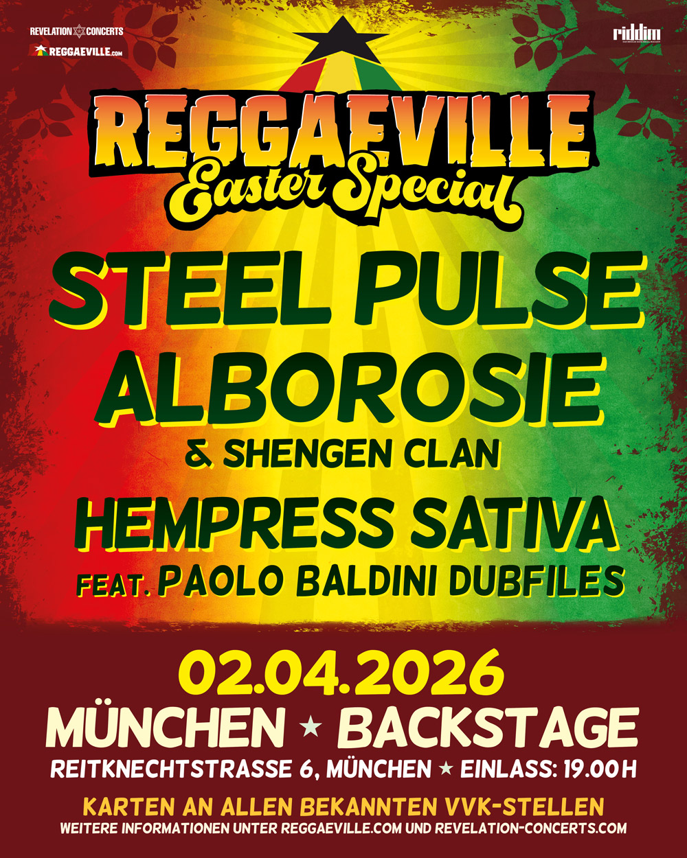 Reggaeville Easter Special - München 2026