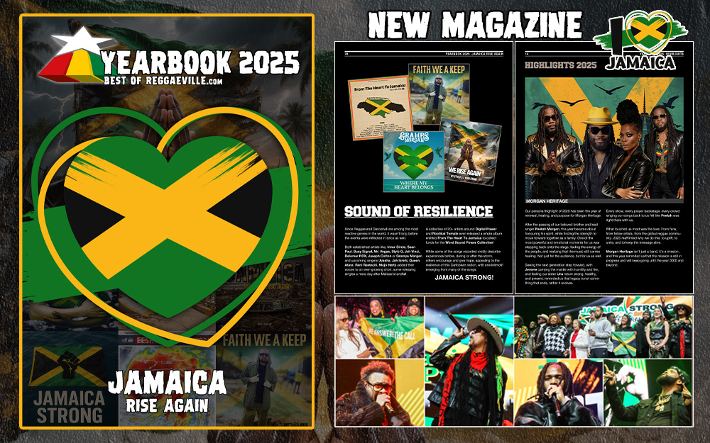 Reggaeville Yearbook 2025 - Jamaica Rise Again!