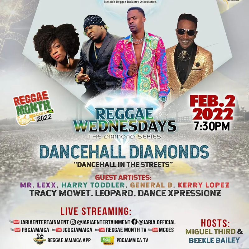 Reggae Wednesdays - Dancehall Diamonds 2022