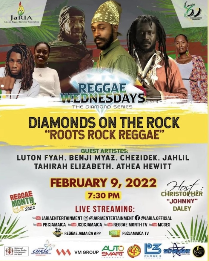 Reggae Wednesdays - Diamonds On The Rock 2022