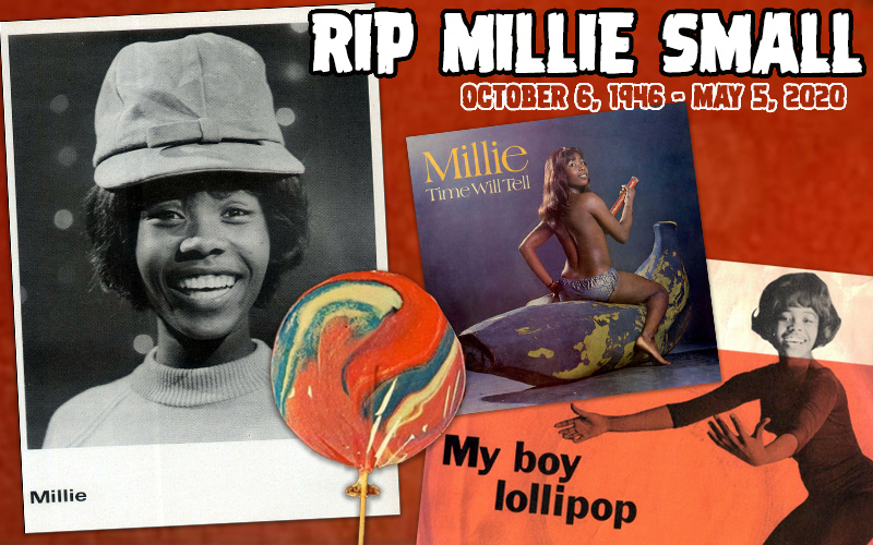 RIP Millie Small - My Boy Lollipop Singer Dies Aged 73