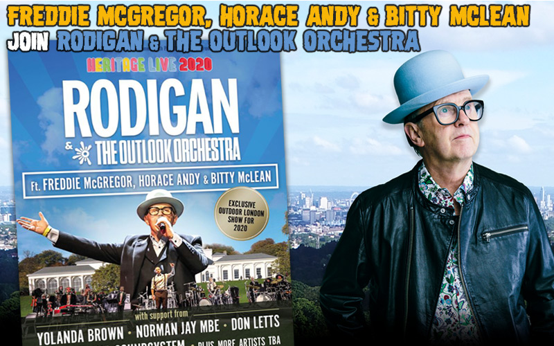 Rodigan & The Outlook Orchestra Announce Outdoor Show in London 2020