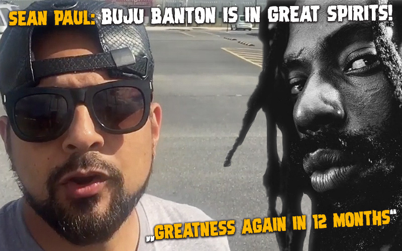 Sean Paul visits Buju Banton in Prison - Buju Is In Great Spirits